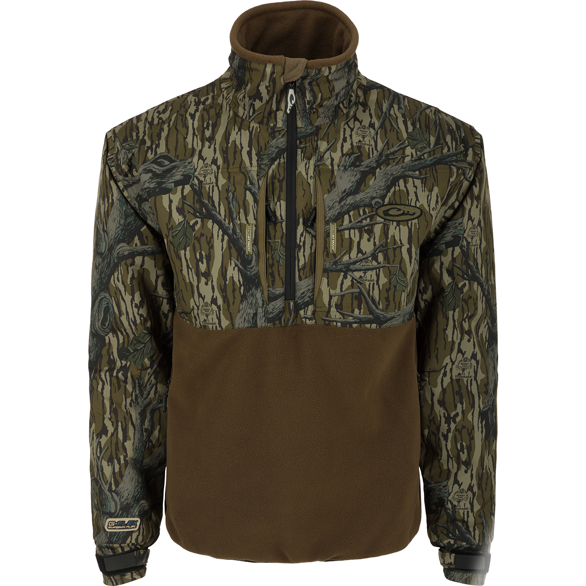 MST Guardian Eqwader Flex Fleece 1/4 Zip Jacket Drake Waterfowl