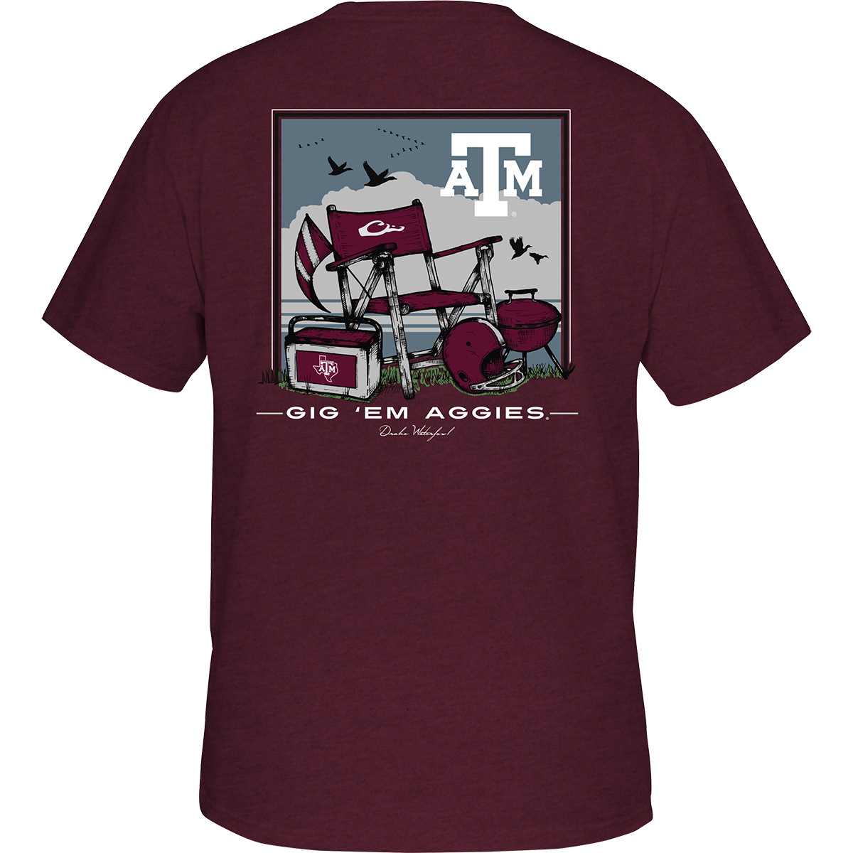 Texas A&M Beach T-Shirt – Drake Waterfowl
