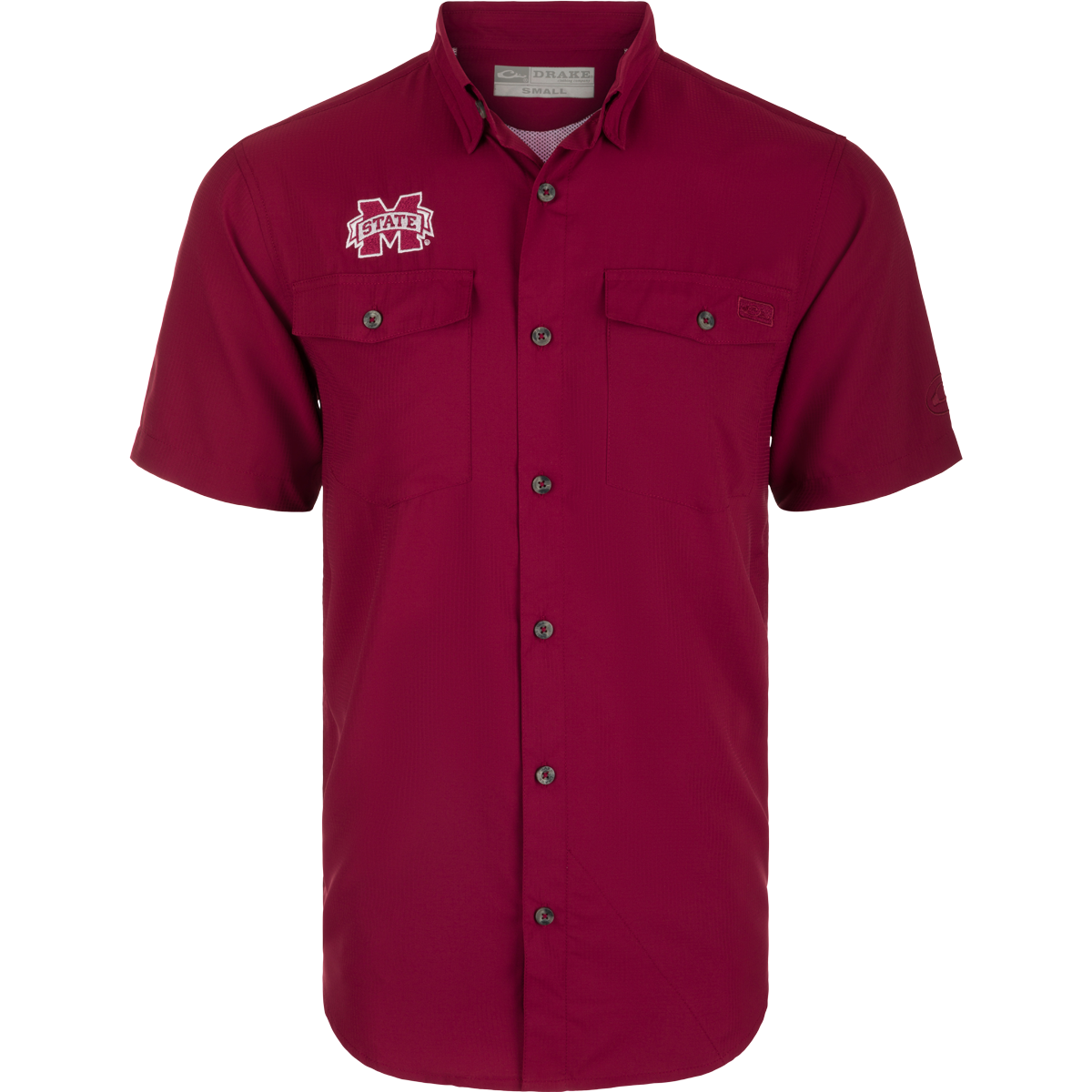 Mississippi State Frat Dobby Solid Short Sleeve Shirt – Drake Waterfowl