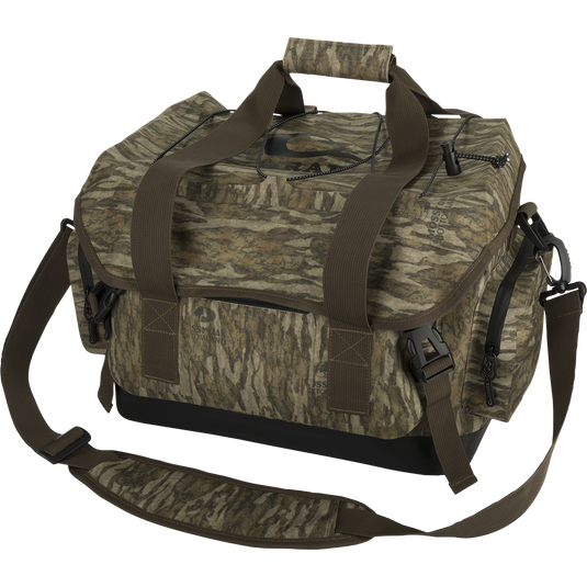 HND Blind Bag: a camouflage bag with large flap top.