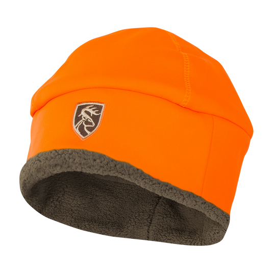 Non-Typical Silencer Sherpa Fleece Beanie with Agion Active XL® technology for scent control. Ideal for cold hunts, deep cut for ear protection. From Drake Waterfowl.