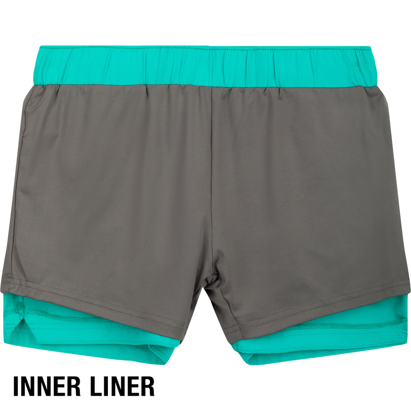 A versatile pair of women's Commando Lined Shorts with a 7