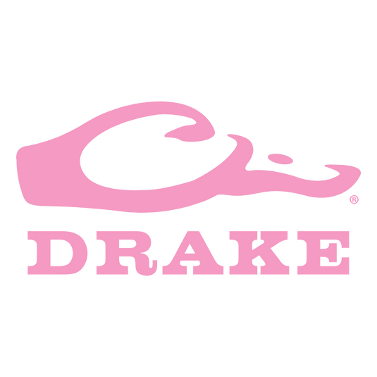 A long-lasting, water-resistant Drake Window Decal featuring the recognizable Drake logo. Show off your hunting fervor with this 5" wide x 2.5" tall outdoor vinyl decal. Simple application with split-backing.