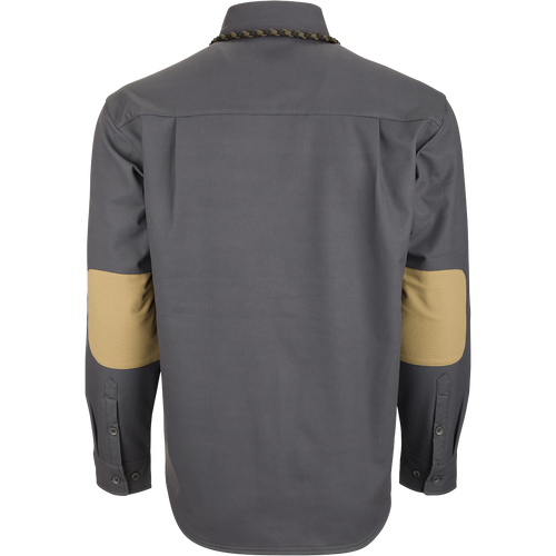 McAlister Microfleece Softshell Waterfowler's Shirt: A versatile shirt with windproof softshell fabric, gusseted underarm, and ample pocket storage for calls and essentials.