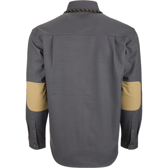 McAlister Microfleece Softshell Waterfowler's Shirt: A versatile shirt with windproof softshell fabric, gusseted underarm, and ample pocket storage for calls and essentials.