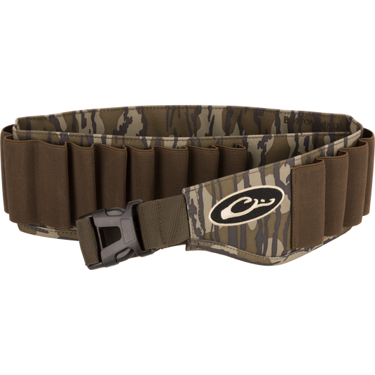 Shell Holder featuring camo-pattern with 25 elastic loops for shells ...