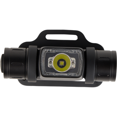 Lumen Headlamp EVO1000, featuring a rugged aluminum build and adjustable headband, designed for versatile lighting with rotating design and multiple dimming modes.