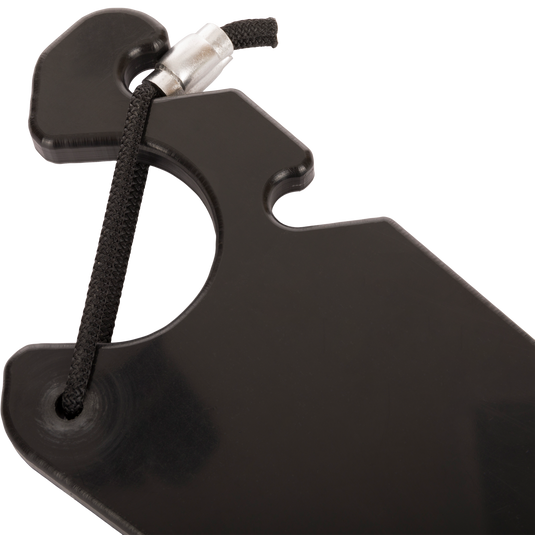 Truck Gun Rest for easy shotgun/rifle transport in vehicles; installs by sliding over headrest posts, no hardware needed.