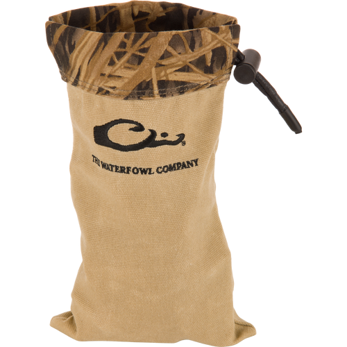 Waxed Canvas Shell Pouch