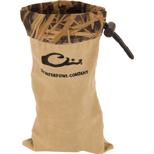 Waxed Canvas Shell Pouch