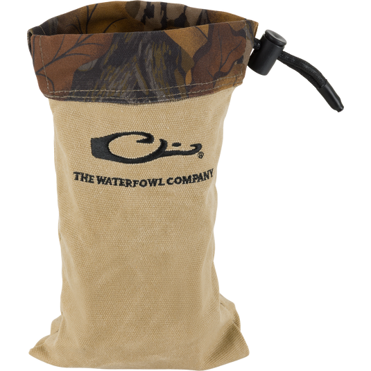 Waxed Canvas Shell Pouch