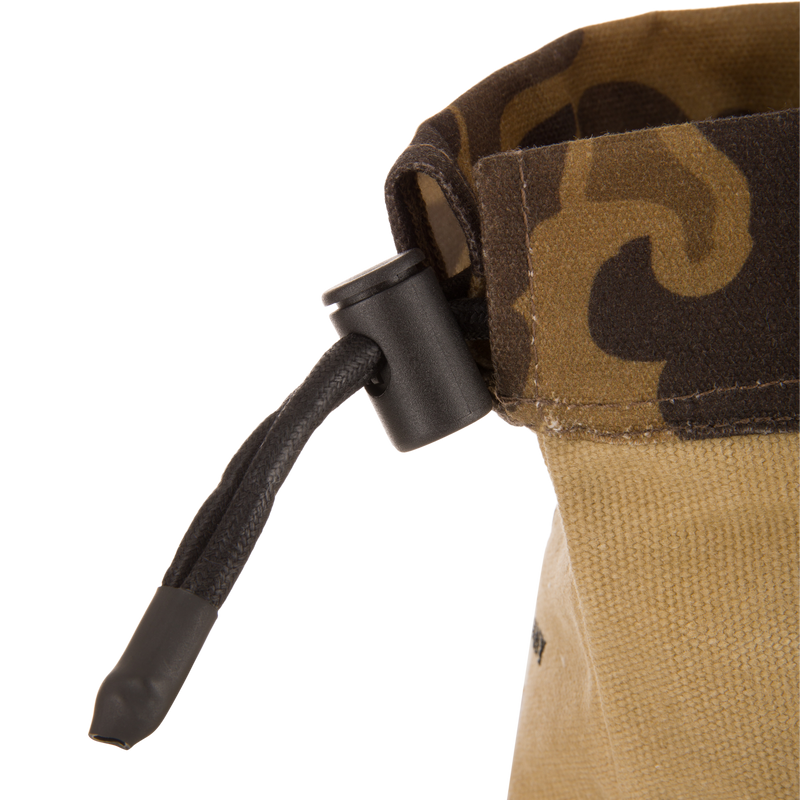 Waxed Canvas Shell Pouch