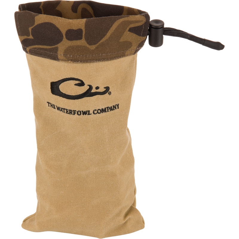 Waxed Canvas Shell Pouch
