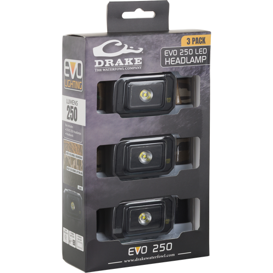 3 Headlamp Lighting Pack 250LM