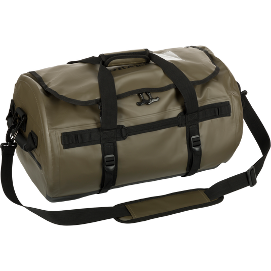 Waterproof Duffel Bag with durable materials, Molle loops, and secure storage features for optimal convenience. 40L