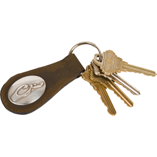 Leather Drake Logo Key Chain – Drake Waterfowl