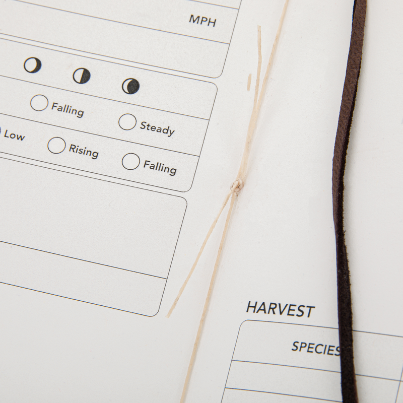 Drake Leather Wingshooters Hunting Log