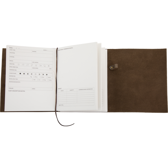 Drake Leather Wingshooters Hunting Log