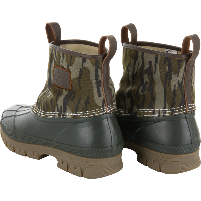 Throwback 80 Waxed Canvas Slip On Duck Boot