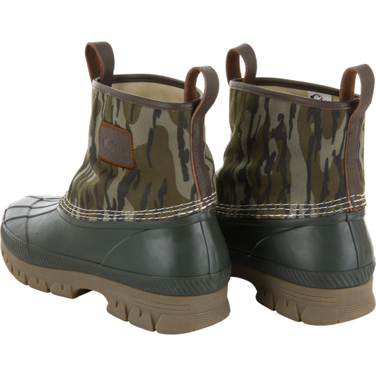 Throwback 80 Waxed Canvas Slip On Duck Boot