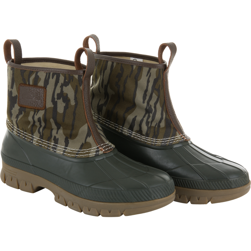 Throwback 80 Waxed Canvas Slip On Duck Boot