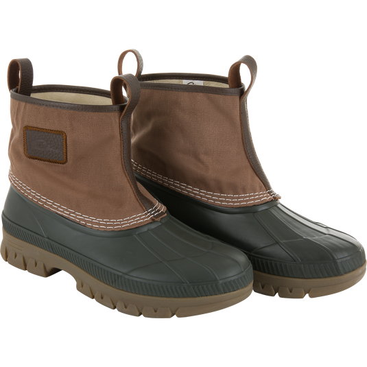 Throwback 80 Waxed Canvas Slip On Duck Boot