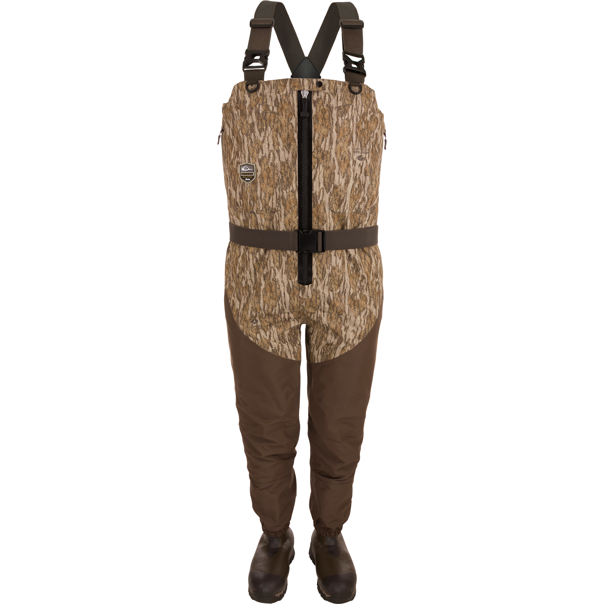 Bottomland Waders Drake Waterfowl Guardian Elite Hybrid Wader - Mossy Oak Bottomland / 8 / S