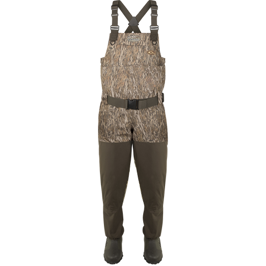Insulated Breathable Chest Wader with Sewn-in Liner, featuring LokDown insulation, HD2 protection, and Thinsulate Mud Boot. Ideal for hunters needing warmth, comfort, and durability.