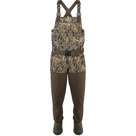 Insulated Breathable Chest Wader with Sewn-in Liner - Mossy Oak Bottomland / Regular / 8