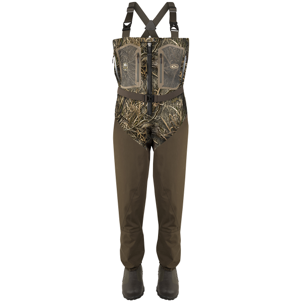 Drake Waterfowl Front Zip Insulated Waders
