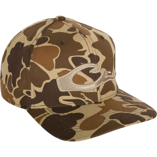 Camo Flat Bill Cap