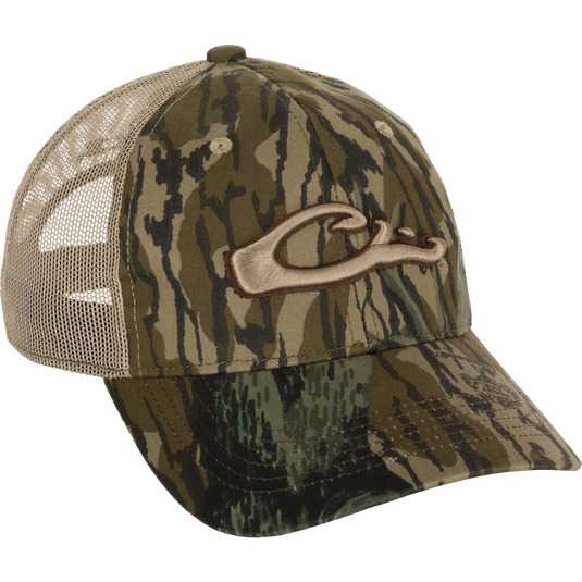 Drake Waterfowl 6-Panel Camo Mesh-Back Cap Drake Waterfowl 6-Panel Camo Mesh-Back Cap