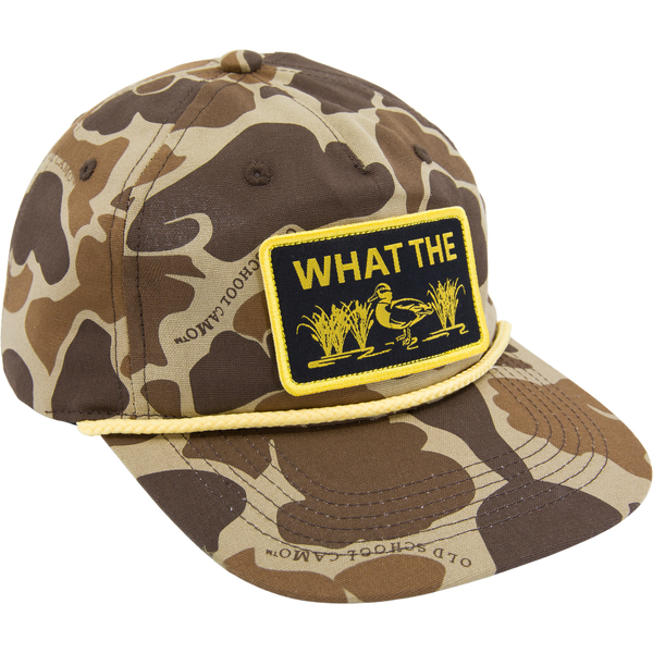 Drake What The Duck Cotton Rope Cap – Drake Waterfowl