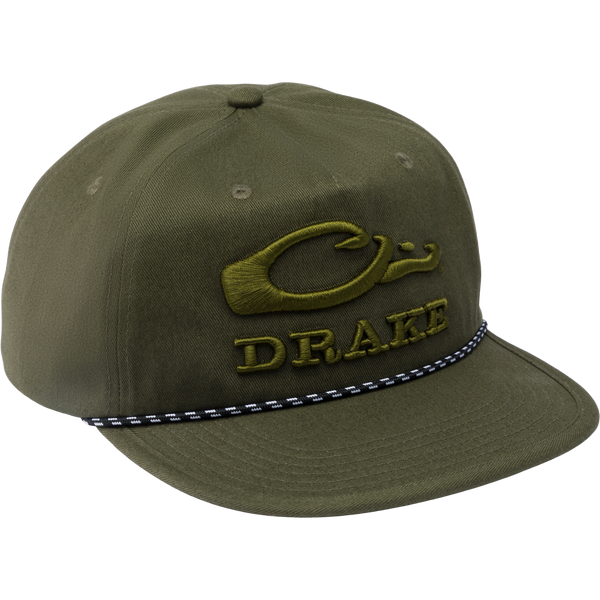 Drake Crusher Rope Cap - Lightweight, Adjustable Comfort – Drake