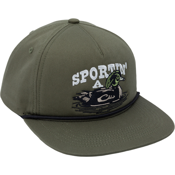Drake Waterfowl Sportin' A Woodie Rope Cap