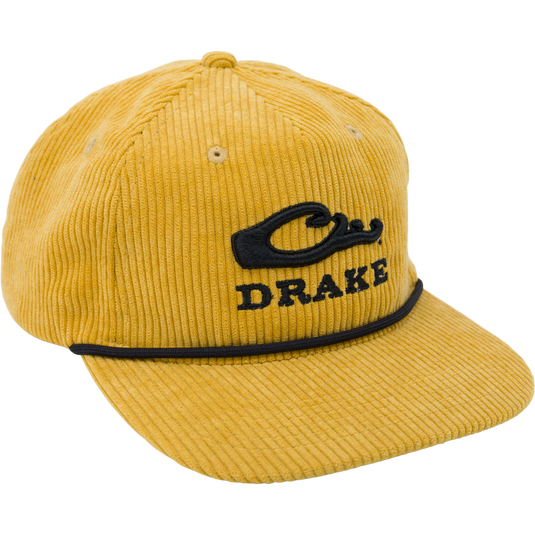 Drake Goat Rope Drake Corduroy Goat Rope Cap - Adjustable Fit – Drake Waterfowl