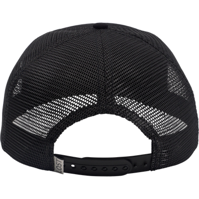 Drake X Lost Hat Rancheero Mesh Back Rope Cap, featuring an adjustable snap-closure strap and mesh back for ventilation, showcasing its practical, Western-inspired design.