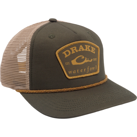 Drake X Lost Hat Drake Patch Rancheero Mesh Back Rope Cap