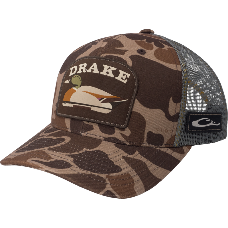 Drake Mallard Decoy Mesh Back Cap