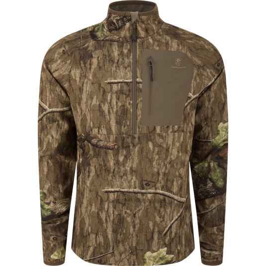 Drake Waterfowl SWT Hybrid Half Zip with Scent Control Drake Waterfowl SWT Hybrid Half Zip with Scent Control