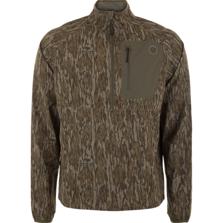 Drake Waterfowl Lightweight Scent Control Half Zip Pullover
