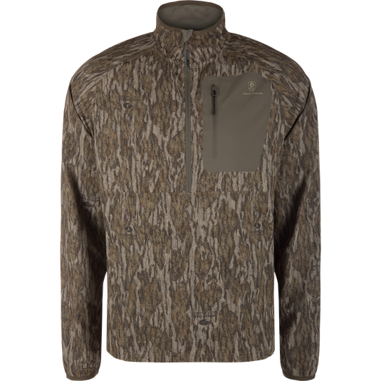 Drake Waterfowl Lightweight Scent Control Half Zip Pullover Drake Waterfowl Lightweight Scent Control Half Zip Pullover