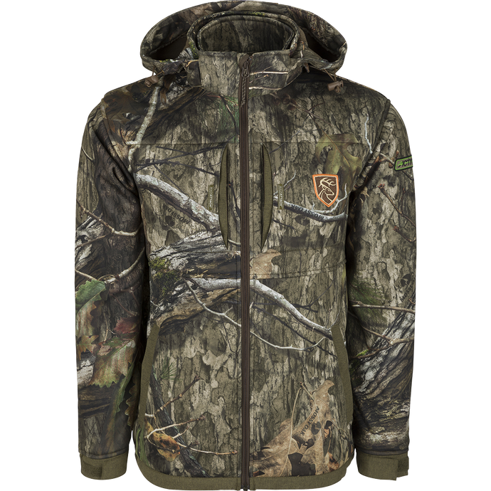Endurance 3-in-1 Systems Coat with Agion Active XL: A versatile heavyweight jacket for hunters, featuring a removable vest, fleece-lined pockets, and odor control technology.