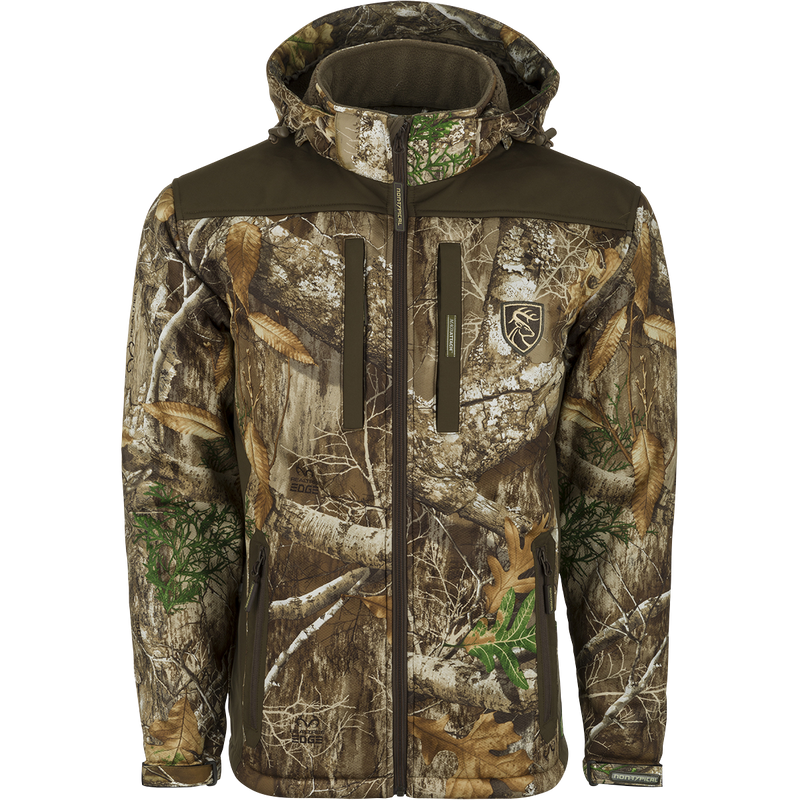 Standstill Windproof Jacket with Agion Active XL™, a heavy-weight camouflage jacket with various pockets for hunting.