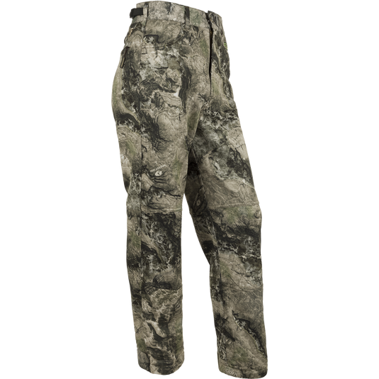 Endurance Jean Cut Pant with Agion Active XL - Camouflage pants for mid-season hunting, featuring fleece lining, adjustable waist, and multiple pockets.