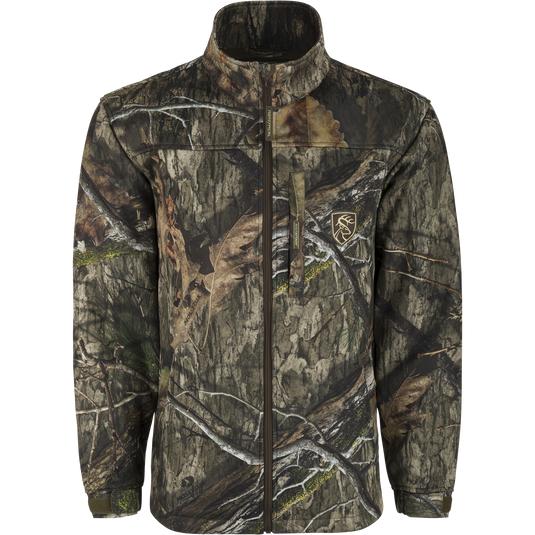 Endurance Full Zip Jacket: Lightweight camouflage jacket with a quarter-zip neck, magnetic chest pocket, and odor control technology. Perfect for cool fall days.