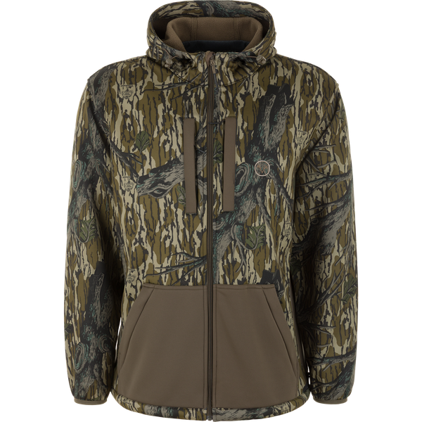 Camo Full Zip Jacket w/Hood – Drake Waterfowl Camo Full Zip Jacket w/Hood – Drake Waterfowl