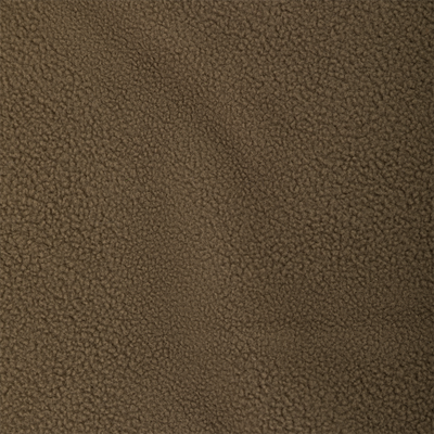 Close-up view of the brown textured fleece fabric used in the Non-Typical Endurance Hooded Full Zip Jacket with Scent Control.