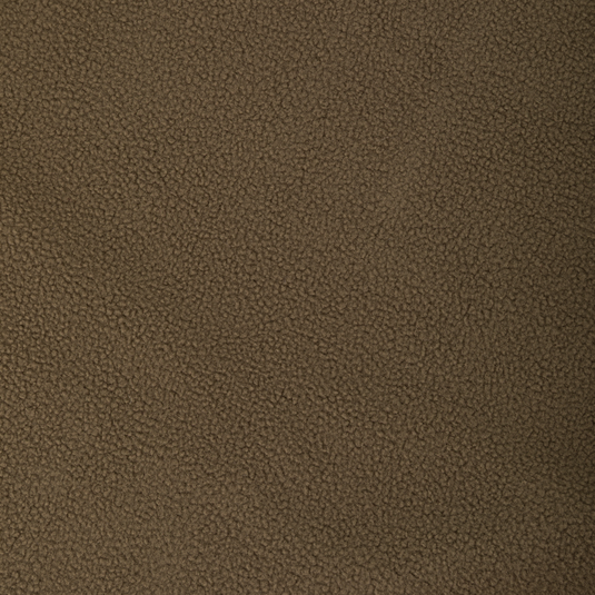 Brown fleece fabric texture of a Youth Endurance Full Zip Jacket with Hood.