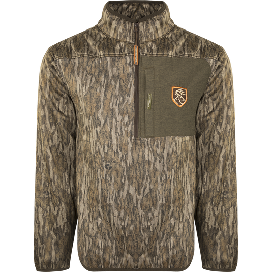 Youth Endurance 1/4 Zip Pullover with Agion Active XL: A logo jacket with a zipper, perfect for hunting in warmer conditions.